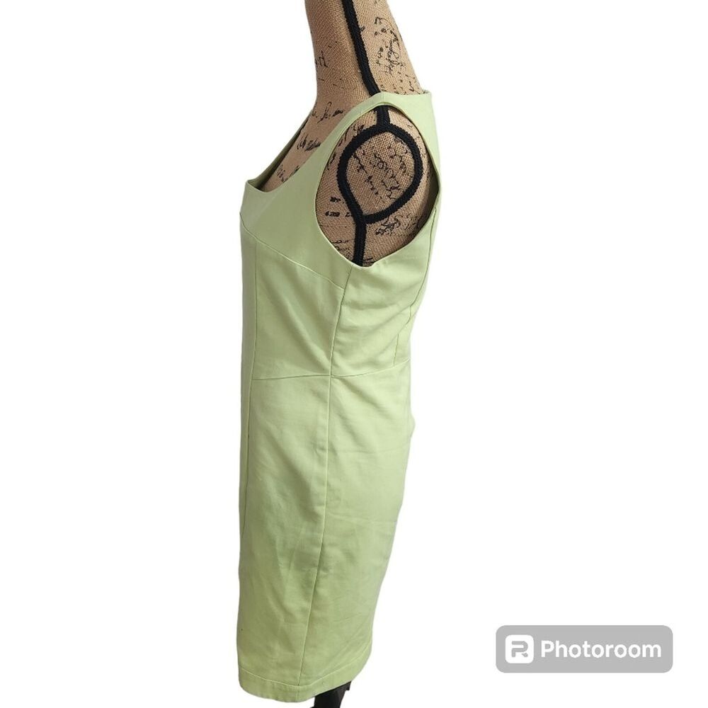 Kenneth Cole New York Mini Dress Wmn SZ 8 Exposed Zipper Y2K Preppy Melon Summer - Picture 3 of 7